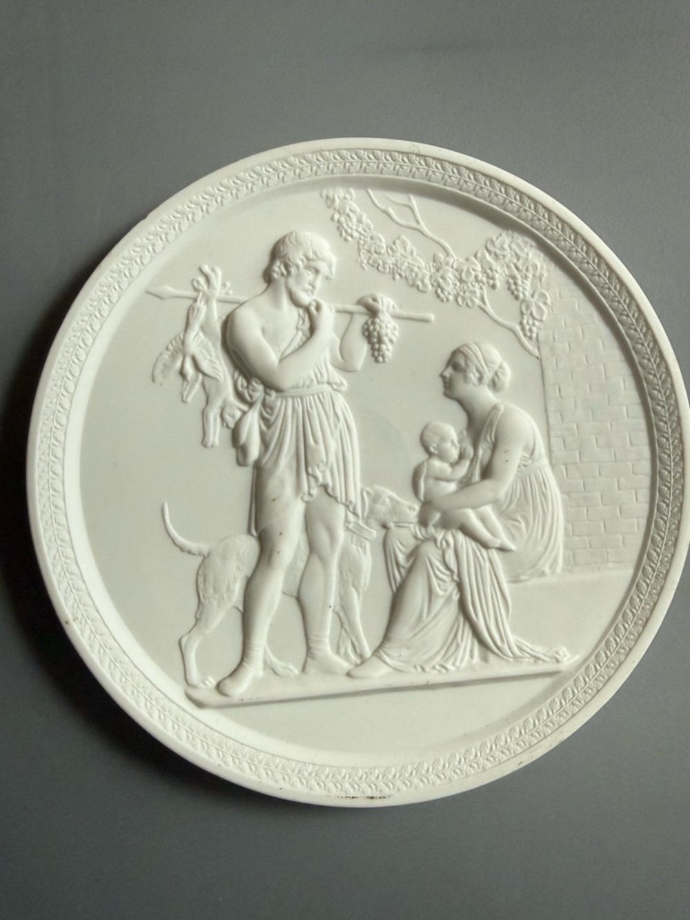 Authentic Porcelain Royal Copenhagen Wall Plate from Denmark